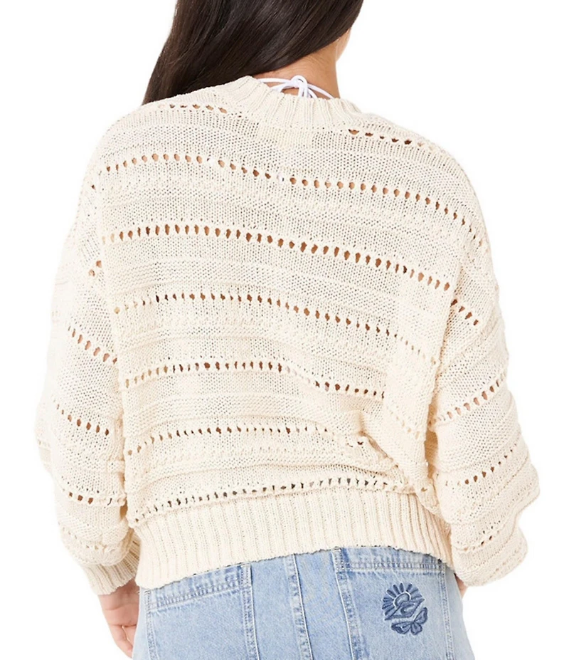 Rip Curl Neon Isles Long Sleeve Striped Cardigan