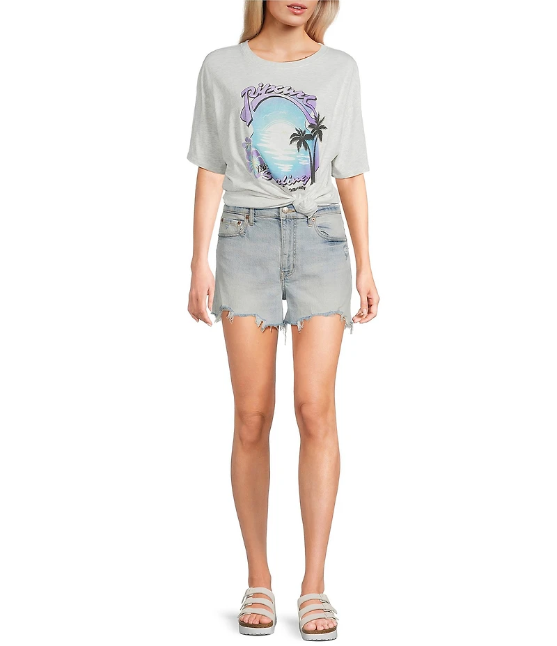 Rip Curl Neon Isles Short Sleeve Relaxed Fit T-Shirt