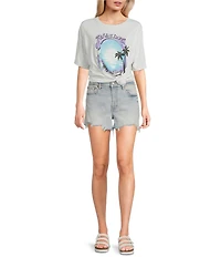 Rip Curl Neon Isles Short Sleeve Relaxed Fit T-Shirt
