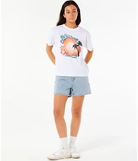 Rip Curl Neon Isles Short Sleeve Relaxed Fit T-Shirt
