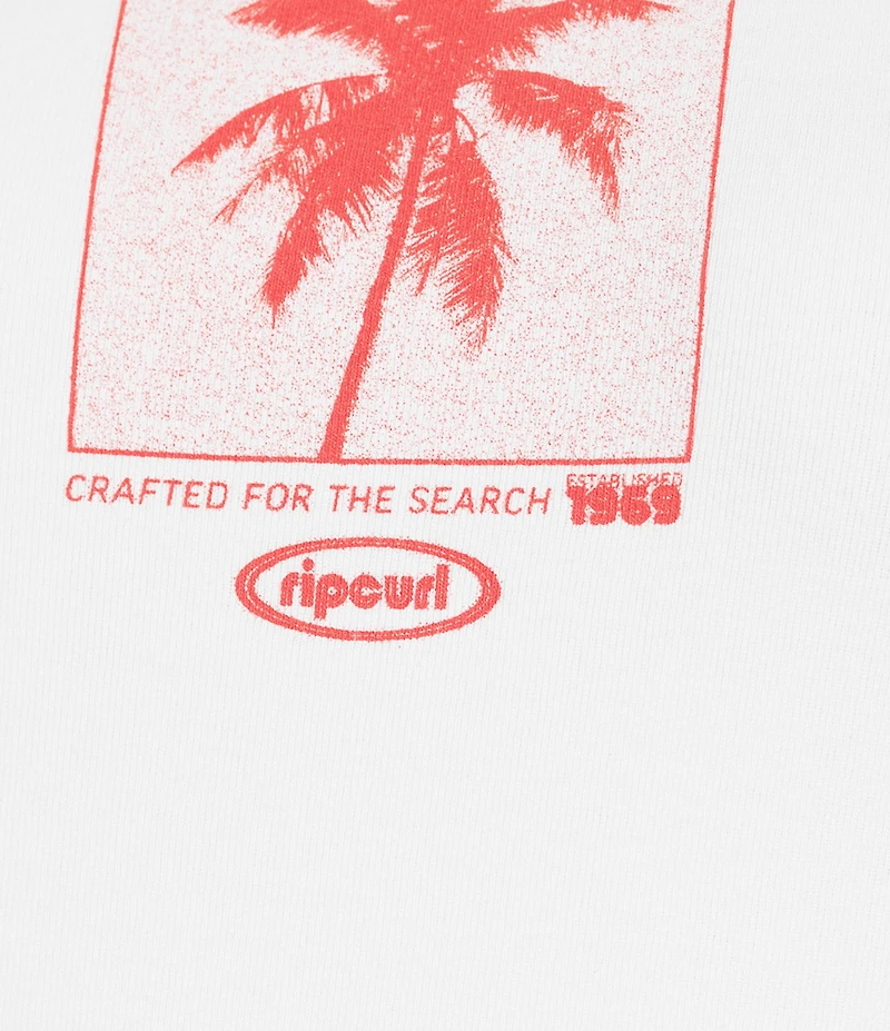 Rip Curl Neon Palm Short Sleeve Fitted T-Shirt