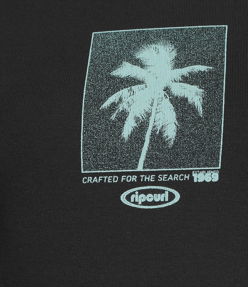 Rip Curl Neon Palm Short Sleeve Fitted T-Shirt