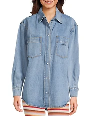 Rip Curl Pacific Rider Long Sleeve Denim Shirt