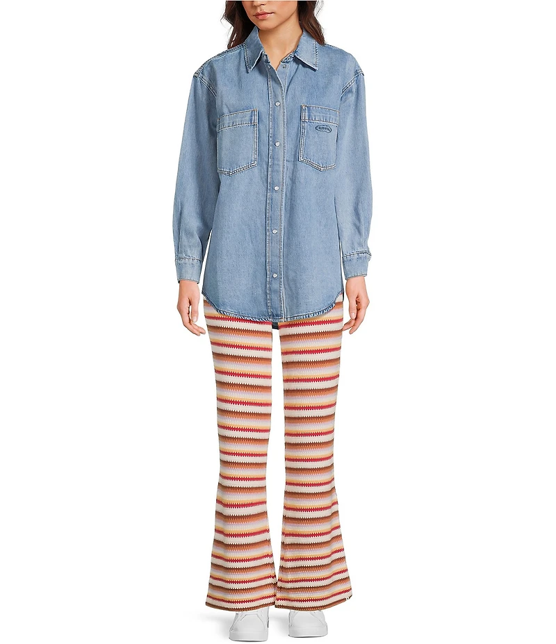 Rip Curl Pacific Rider Long Sleeve Denim Shirt