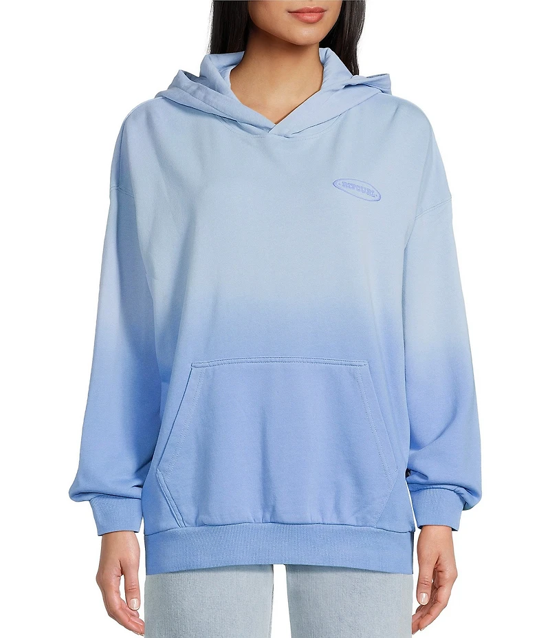 Rip Curl Pacific Rider Placement Printed Long Sleeve Oversized Hoodie