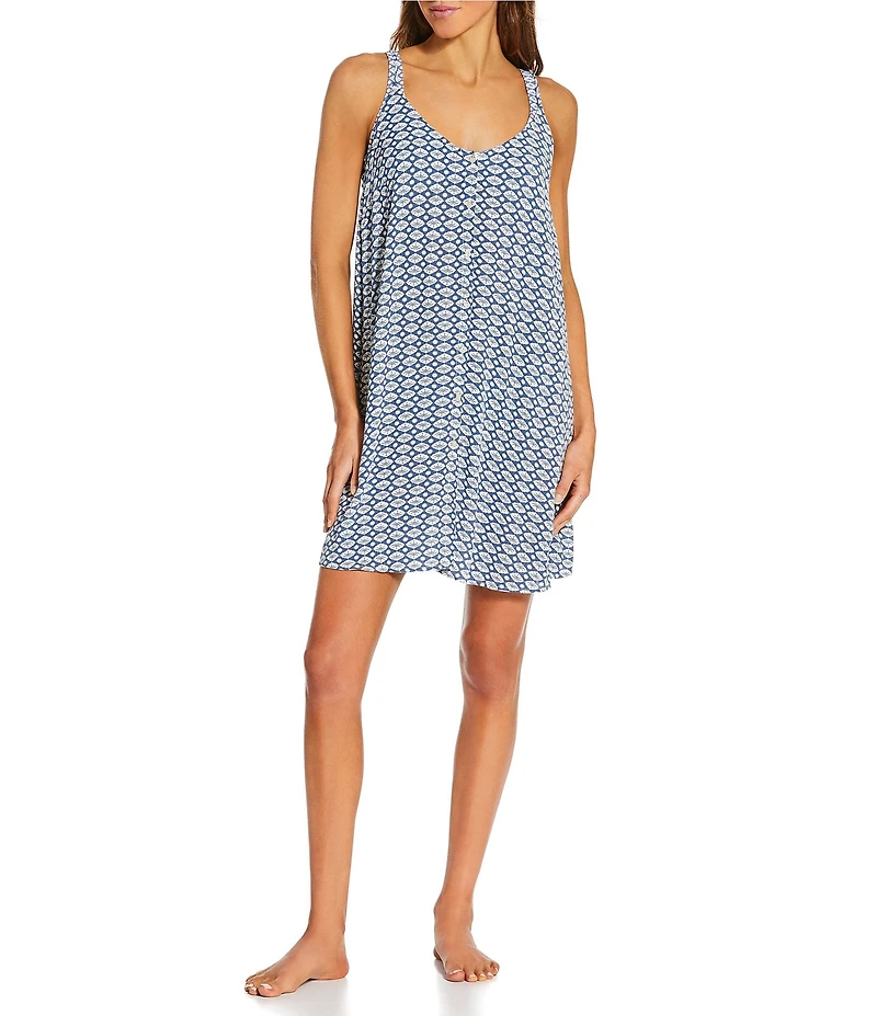 Rip Curl Party Pack Floral Print V-Neck Dress Swim Cover-Up