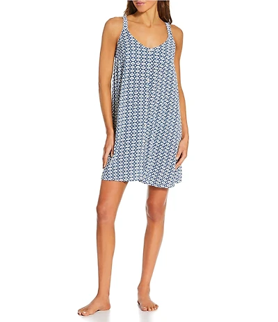 Rip Curl Party Pack Floral Print V-Neck Dress Swim Cover-Up