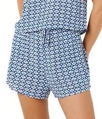 Rip Curl Party Pack Geometric Tile Print Beach Shorts