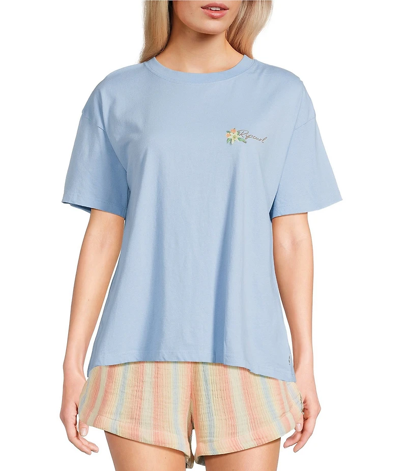 Rip Curl Poolside Short Sleeve Relaxed Fit T-Shirt