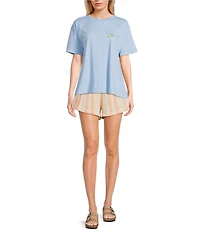 Rip Curl Poolside Short Sleeve Relaxed Fit T-Shirt