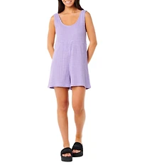 Rip Curl Premium Surf Gingham Sleeveless Romper