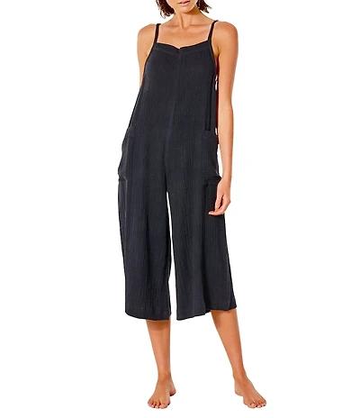 Rip Curl Premium Surf Wide Leg Crop Jumpsuit