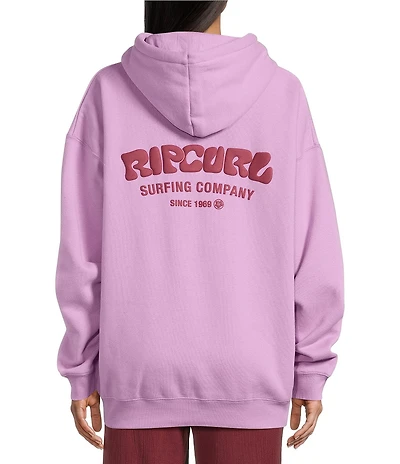 Rip Curl Puff Heritage Long Sleeve Fleece Hoodie