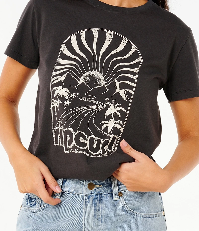 Rip Curl Radiant Standard Short Sleeve Graphic T-Shirt