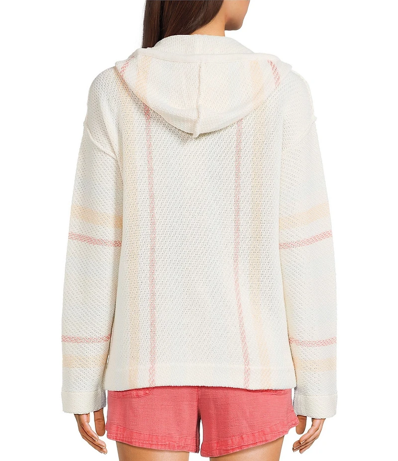 Rip Curl Revival Striped Knit Poncho