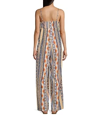 Rip Curl San Carlos Tie-Front Sleeveless Jumpsuit