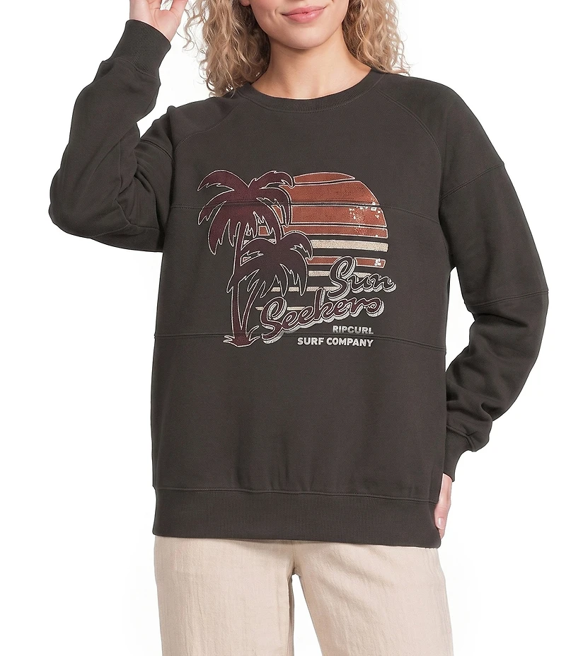 Rip Curl Seeker Raglan Sleeve Sweatshirt
