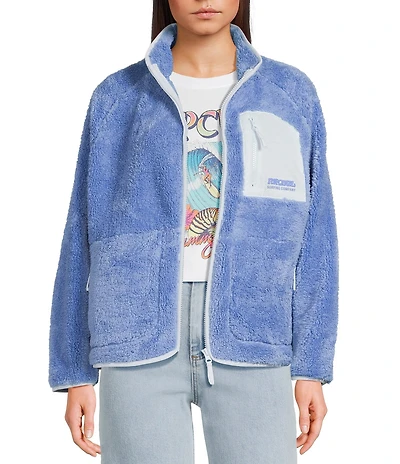 Rip Curl Shore Break Long Sleeve Color Block PolarFleece® Jacket