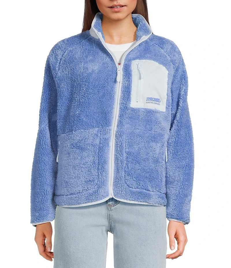 Rip Curl Shore Break Long Sleeve Color Block PolarFleece® Jacket