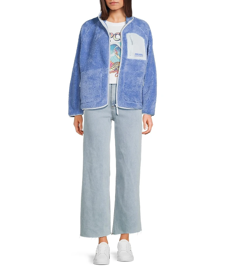 Rip Curl Shore Break Long Sleeve Color Block PolarFleece® Jacket