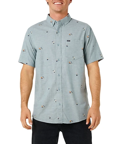 Rip Curl Skelly Breach Short Sleeve Woven Shirt