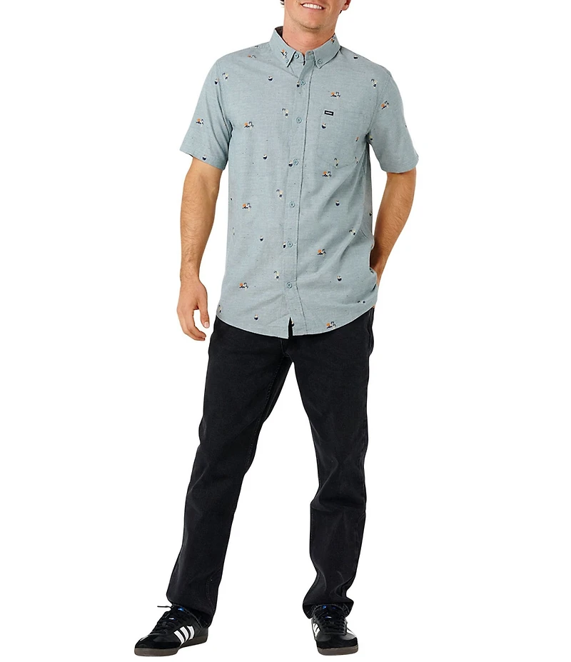 Rip Curl Skelly Breach Short Sleeve Woven Shirt