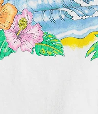 Rip Curl Sun Rays Crew Neck Short Sleeve Cropped Tee