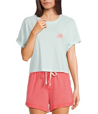 Rip Curl Sunrise Short Sleeve Cropped T-Shirt