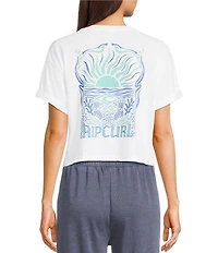 Rip Curl Sunrise Short Sleeve Cropped T-Shirt