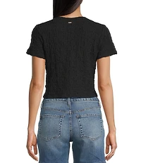 Rip Curl Sunset Luau Tex Short Sleeve Cropped T-Shirt