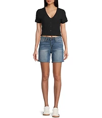 Rip Curl Sunset Luau Tex Short Sleeve Cropped T-Shirt