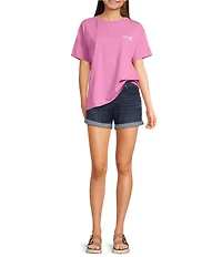 Rip Curl Surf Puff Party Pack Super Pink Short Sleeve T-Shirt