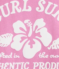 Rip Curl Surf Puff Party Pack Super Pink Short Sleeve T-Shirt