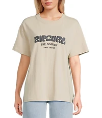 Rip Curl Surf Puff Relaxed Short Sleeve T-Shirt