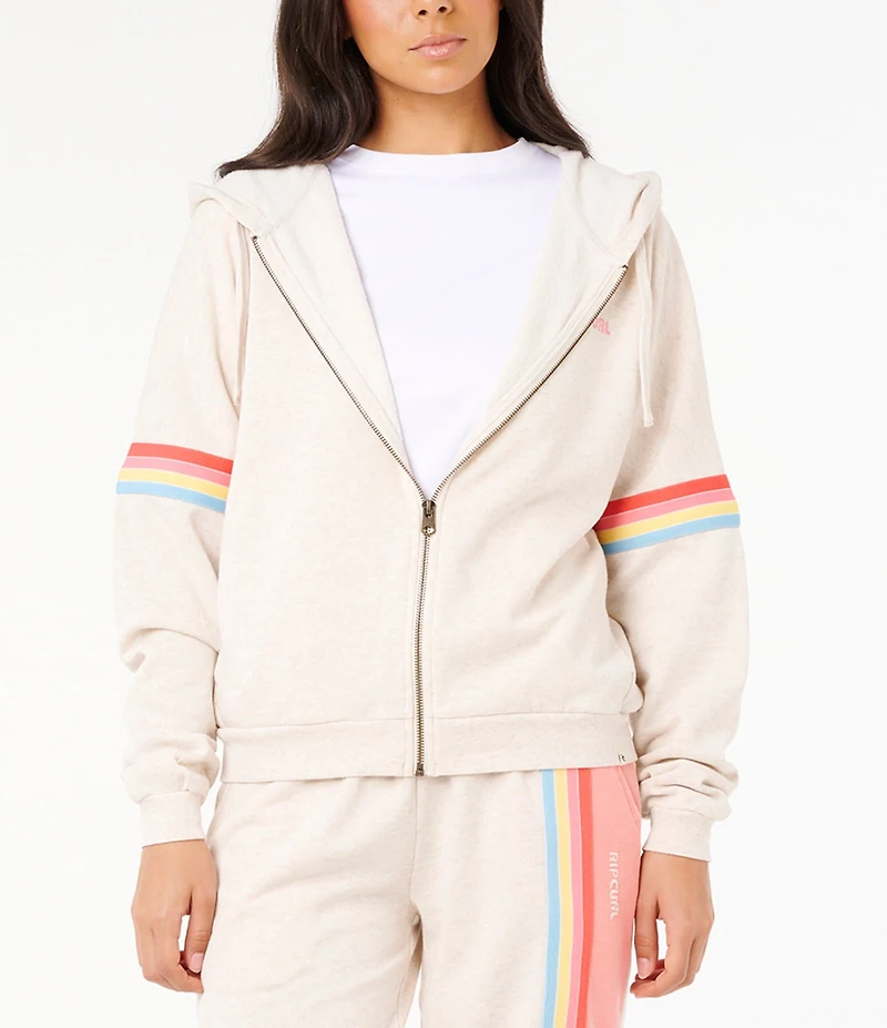 Rip Curl Surf Revival Long Sleeve Hooded Fleece Jacket