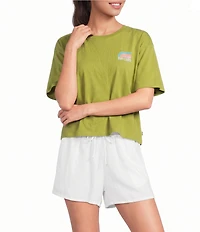 Rip Curl Surf Side Short Sleeve Cropped T-Shirt