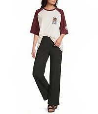Rip Curl Surf The World Raglan Sleeve Boxy T-Shirt