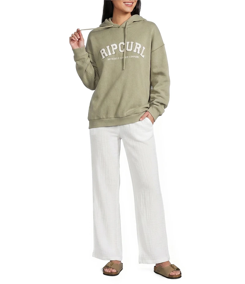 Rip Curl Varsity Long Sleeve Fleece Hoodie