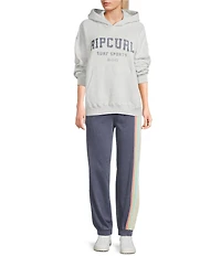 Rip Curl Varsity Sports Long Sleeve Oversized Hoodie