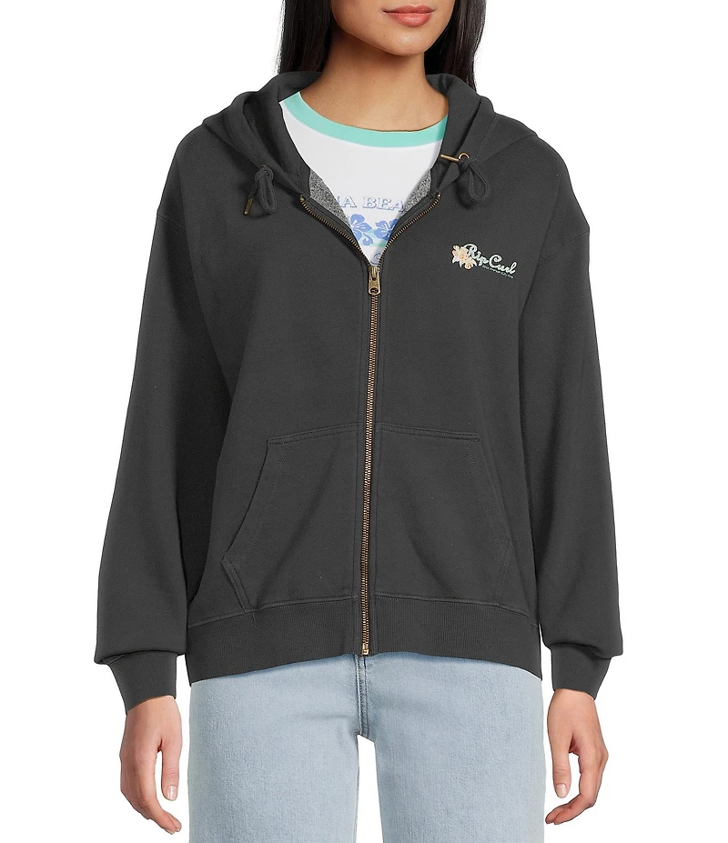 Rip Curl Waikiki Long Sleeve Hooded Fleece Jacket