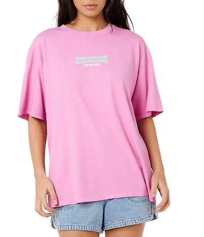 Rip Curl West Coast Heritage Short Sleeve T-Shirt