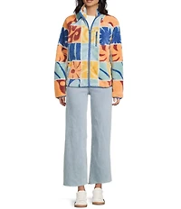 Rip Curl Williams Long Sleeve Yardage Printed Microfleece Jacket