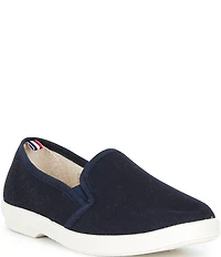 Rivieras Boys' Classic Cotton Canvas Slip-Ons (Youth)