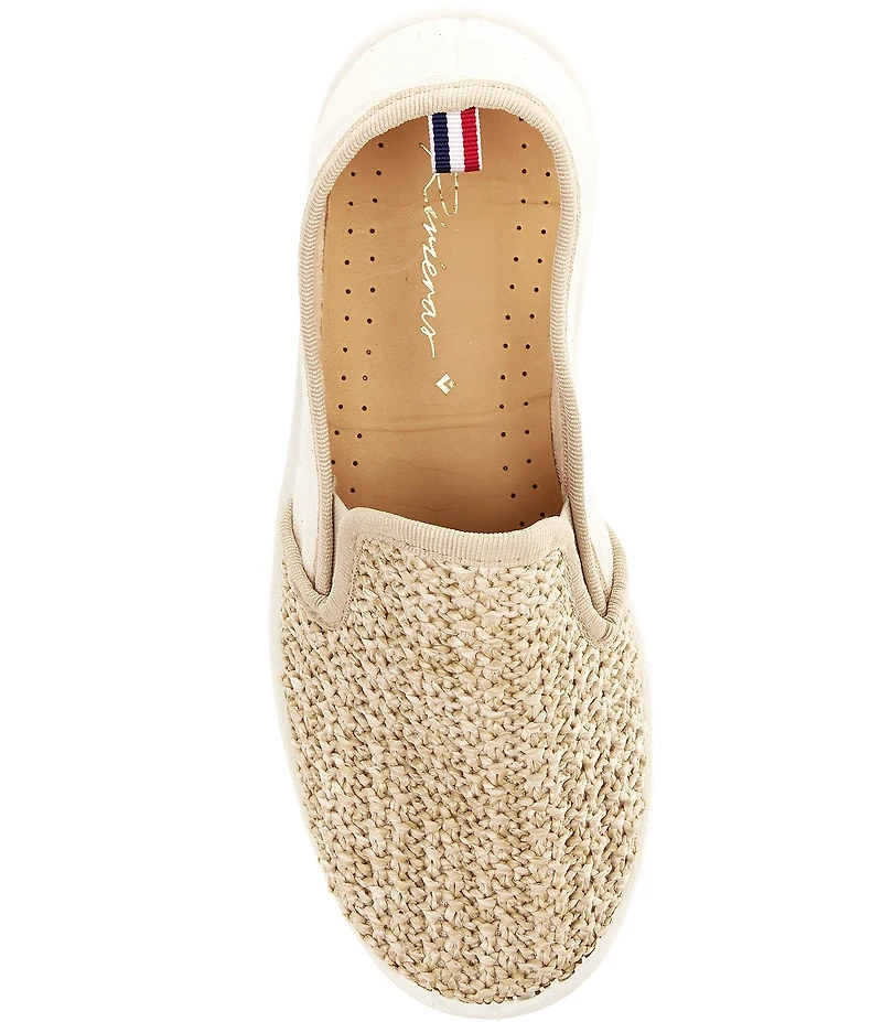 Rivieras Boys' Classic Cotton Raffia Slip-Ons (Youth)