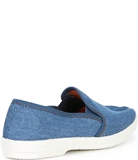 Rivieras Boys' Classic Denim Canvas Slip-Ons (Toddler)