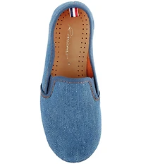 Rivieras Boys' Classic Denim Canvas Slip-Ons (Toddler)