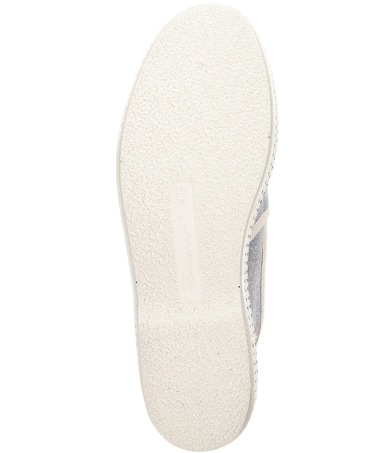 Rivieras Men's Canvas Oxford Stripe Slip-On Loafers