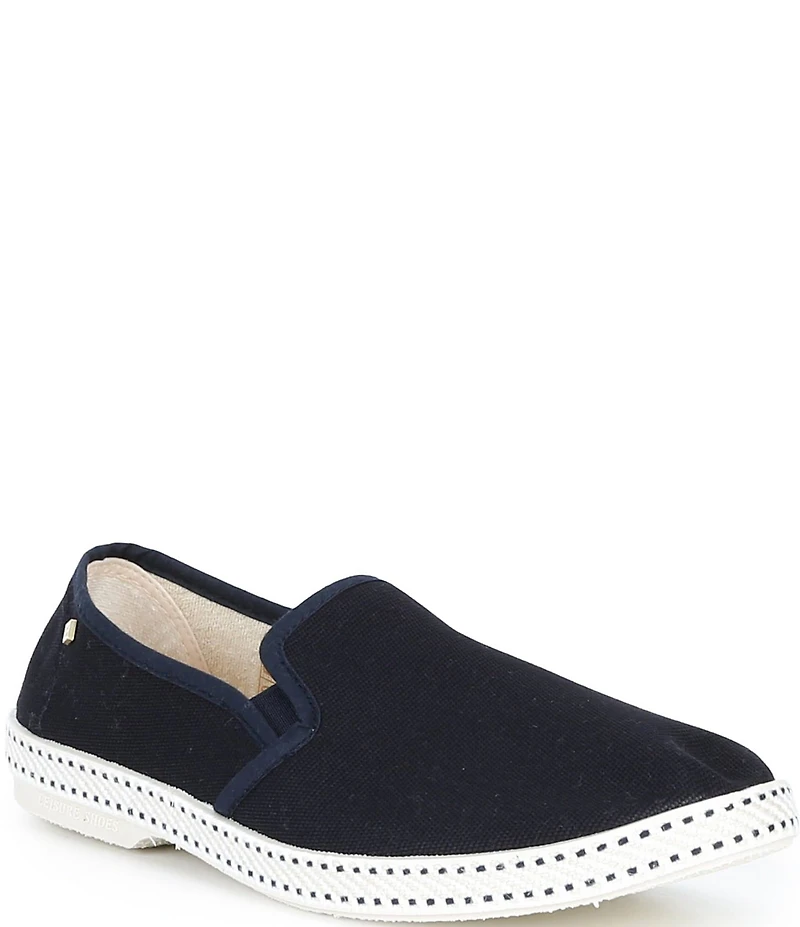 Rivieras Men's Classic Canvas Slip-On Loafers