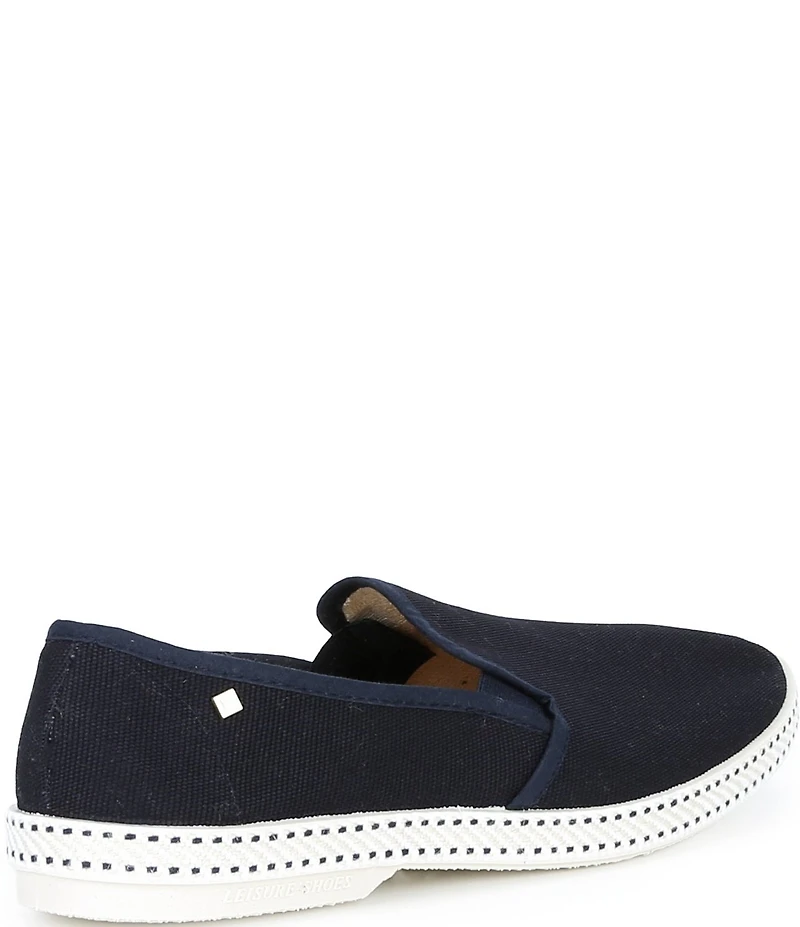 Rivieras Men's Classic Canvas Slip-On Loafers