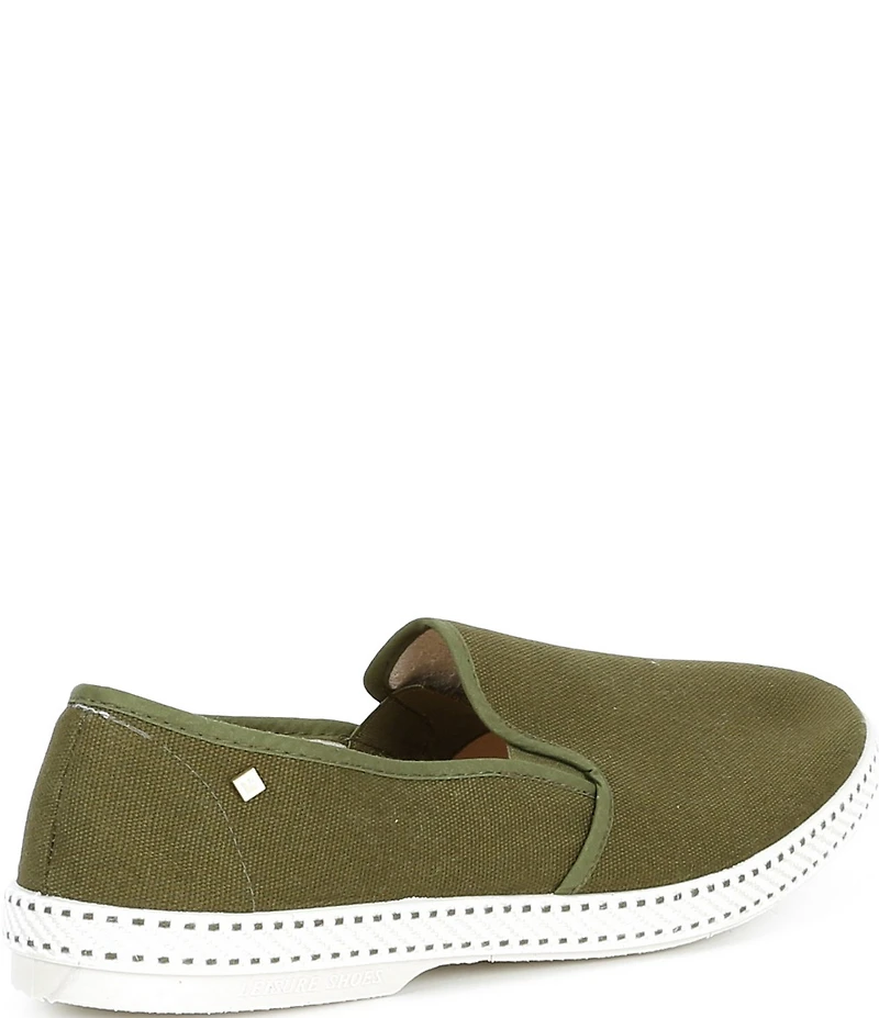 Rivieras Men's Classic Canvas Slip-On Loafers